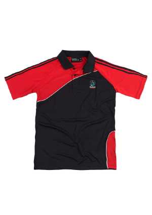 Hunua School Yr 7-8 Polo Black/Red